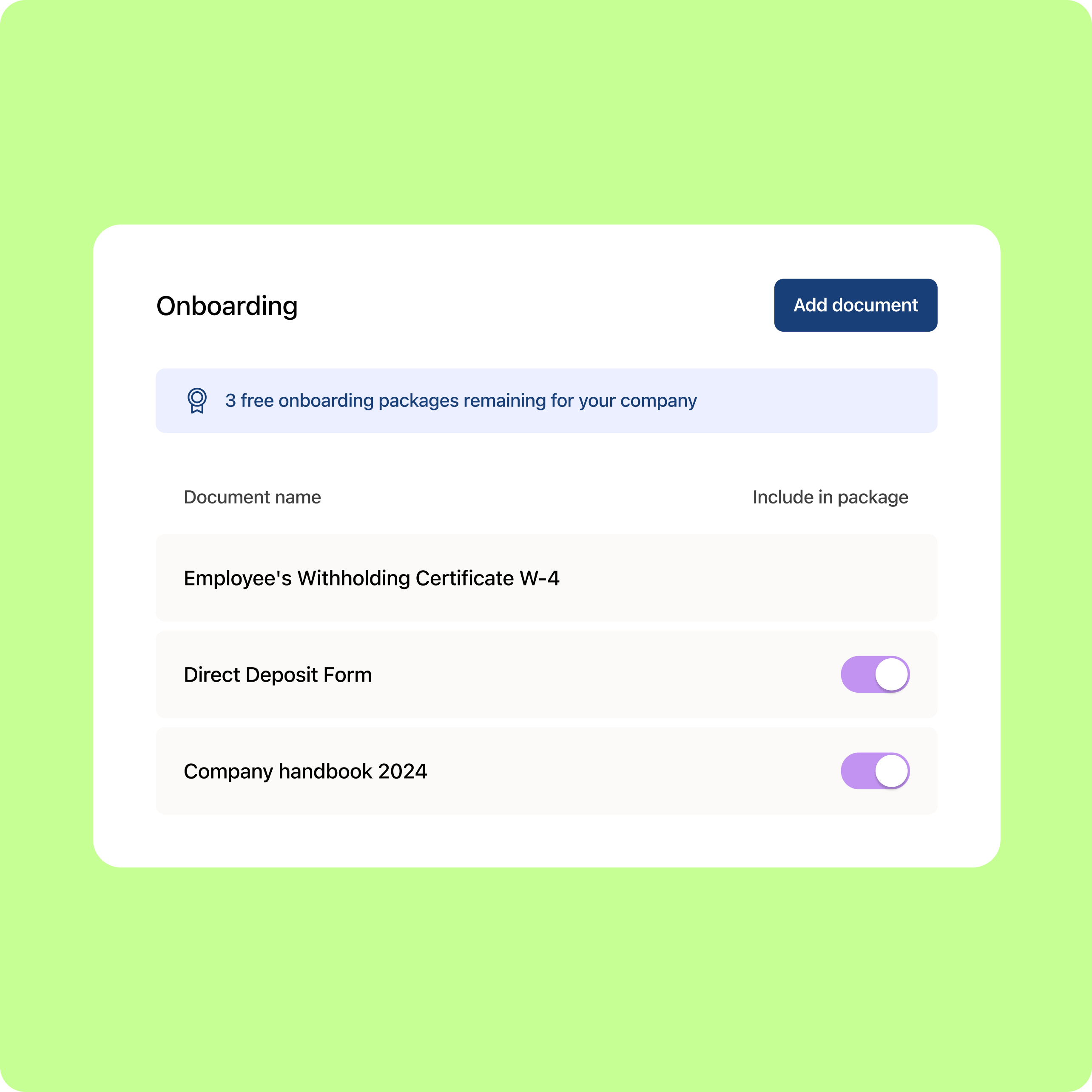 Store everything you need safely and securely, saving 12 hours per month from manually tracking employee docs.